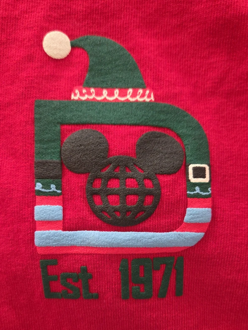 SPIRIT JERSEY - Disney Red Holiday Graphic Pullover Shirt